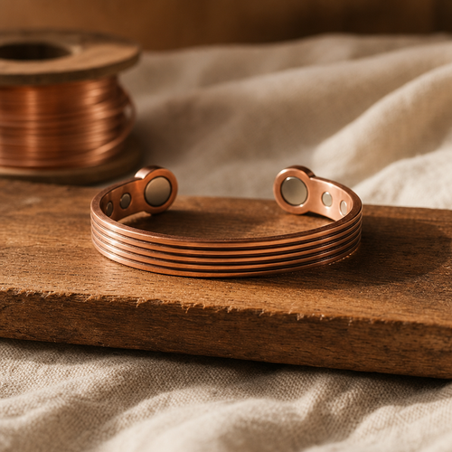 Ridge Copper Bracelet