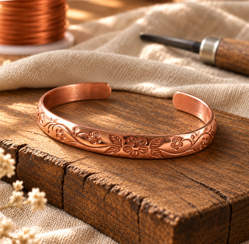 Bloom Copper Bracelet